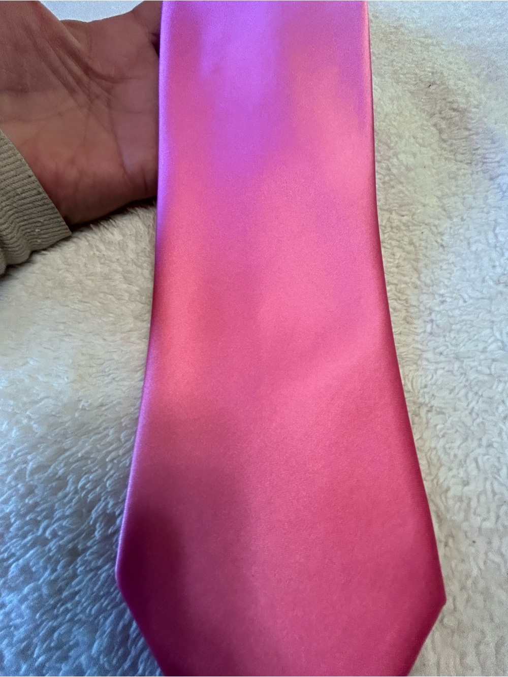 🎁3 for $30 - Bright Pink Necktie